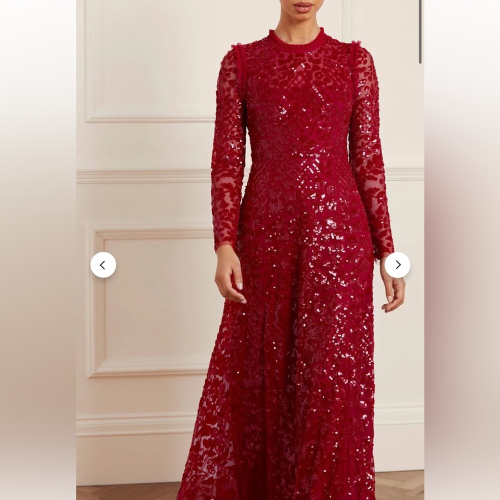 Needle and thread Aurelia Long Sleeve Gown